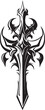 Elven Enchantment Weapon Sword Icon Runeblade Renegade Fantasy Sword Logo