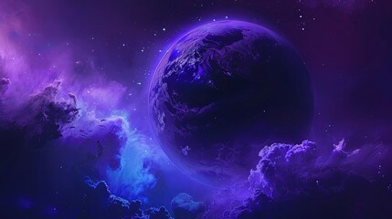 Wall Mural - vast space background is perfect for promoting astronomy, featuring a stunning backdrop of stars and