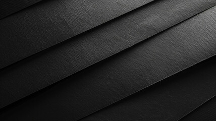 Wall Mural - abstract black paper texture cardboard background