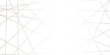 Fototapeta Do przedpokoju - Luxury premium shiny golden geometric lines overlap design for cosmetic product cover background. Vector geometric luxury golden lines for banner, template, book cover, cosmetic product cover.  