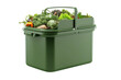 Countertop Compost Bin isolated on transparent background