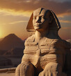 ancient sphinx. generative ai