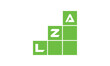 LZA initial letter financial logo design vector template. economics, growth, meter, range, profit, loan, graph, finance, benefits, economic, increase, arrow up, grade, grew up, topper, company, scale