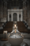 Fototapeta Tęcza - Candle in the cathedral. Bari. Italy
