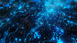 A modern blue tech background, representing digital innovation and abstract design. Blue, tech, digital, abstract, modern. AI generative