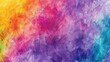 Vibrant watercolor background with spectrum of rainbow colors transitioning for artistic compositions. Creative design and color theory.
