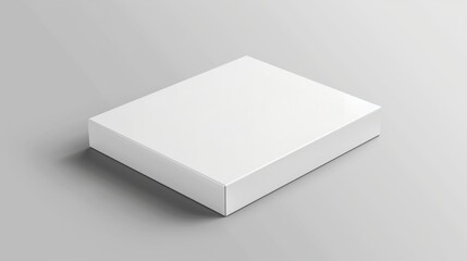 Poster - Box with a white background. Modern illustration.