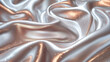 Elegant satin fabric texture with shimmering glitter, luxurious silver material background for fashion and design.