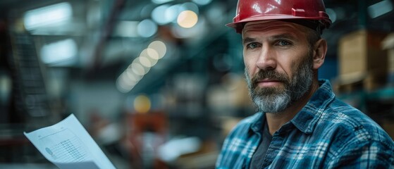 Aufkleber - A group of engineers in a mechanical factory reading instructions. A meeting between an engineer and a businessman, as well as a team discussion with the construction crews on site.