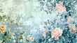 Nature's whisper in pastels, showcasing a serene blend of floral blooms and leafy designs in a spectrum of soft colors.