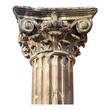 Column design isolated on transparent background