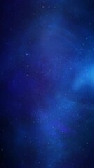 Wall Mural - vertical deep blue galaxy flight background 4k loop features a camera view flying into space with st