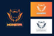 Esports gaming mascot vector logo design