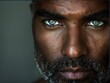 Stunning high resolution photographs of a 40 year old successful multiracial man with fantastic gray eyes who is the spokesperson for a successful company.Business