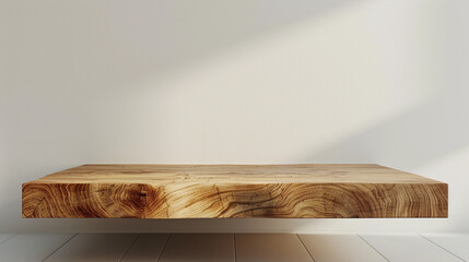 Wall Mural - empty minimal natural wooden table counter podium