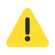 © Spica - 三角形に!マークのシンプルなアイコン - エラーや警告･注意喚起のサインのデザイン素材