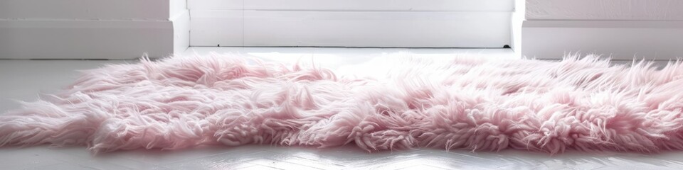 Canvas Print - fur rug.