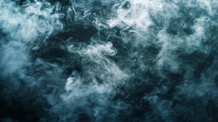 Wall Mural - Mysterious Smoke and Dust Effect Overlays, Artistic Elements for Digital Photography, Abstract Photo