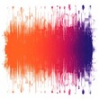 Purple red orange gradient gritty grunge vector brush stroke color halftone pattern