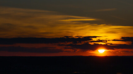 Wall Mural - sunset