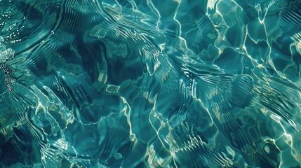 Aufkleber - Clear view of water in pool, ideal for various projects