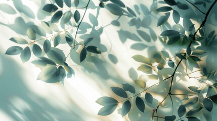 Aufkleber - Detailed view of leaves on a tree, suitable for nature concepts