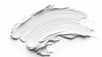 Aufkleber - Close up of white paint on a surface, suitable for various design projects