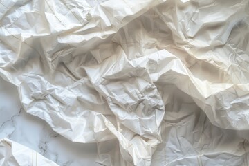 Poster - A detailed view of a white sheet of paper. Suitable for business or education concepts