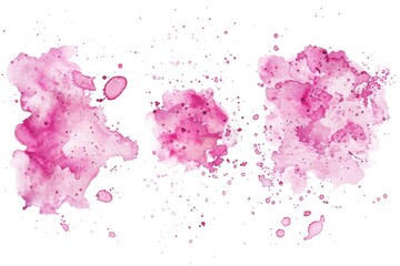 Wall Mural - Pink spots on a white background. Suitable for various design projects