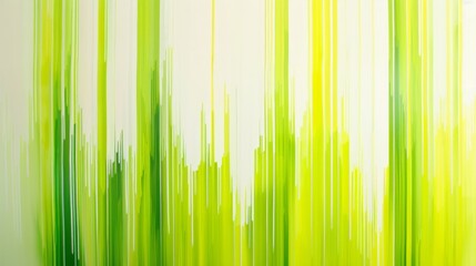 Wall Mural - Abstract vertical green lines on a light background. Modern minimalist design for website backgrounds and environmental concept graphics.