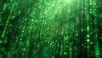 Poster - Immersive Visualization of Big Data Flow in Matrix-Inspired Tech Environment