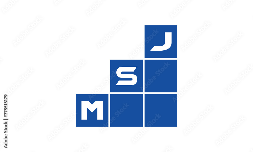 Msj Vector MSJ initial letter financial logo design vector template. economics ...