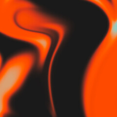 Wall Mural - Abstract grainy orange gradient background 