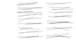 Scribble lines set, rough draft sketch lines, black lines. ketchy scribble lines. A set of strikethrough underlines. 11:11