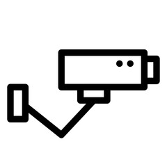 Sticker - security camera icon 