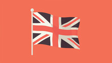 England National Flag Flat Cartoon Vactor Illustrat
