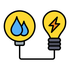 Sticker - Clean Energy Icon