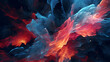 Digital fluid rock abstract nebula starry sky poster web page PPT background