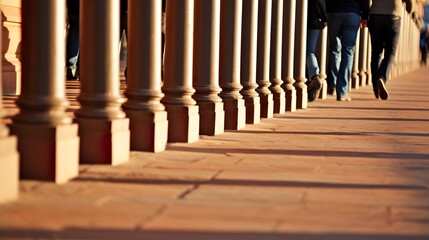 Canvas Print - columns high definition(hd) photographic creative image