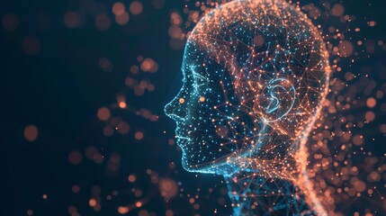 Aufkleber - Abstract representations of artificial intelligence and machine learning raw AI generated illustration
