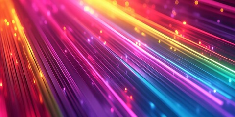 Poster - FULL HD 8K 16:9 ABSTRACT COLORFULL 3D FLUID BACKGROUND
