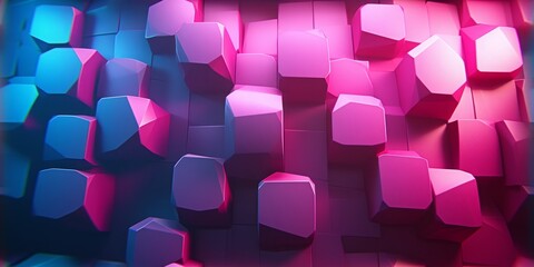 Poster - FULL HD 8K 16:9 ABSTRACT COLORFULL 3D FLUID BACKGROUND