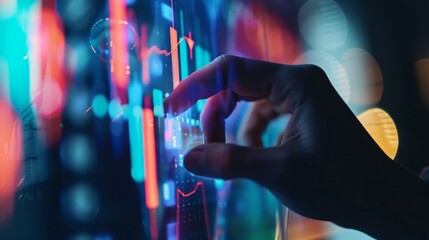 Aufkleber - Analyzing market trends and competitive landscape for strategic decision-making  AI generated illustration