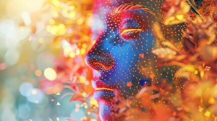 Aufkleber - Considering the implications of AI-generated art on traditional artistic practices  AI generated illustration