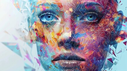 Aufkleber - Considering the implications of AI-generated art on traditional artistic practices  AI generated illustration