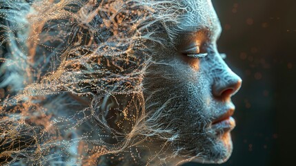 Aufkleber - Considering the implications of AI-generated art on traditional artistic practices  raw AI generated illustration