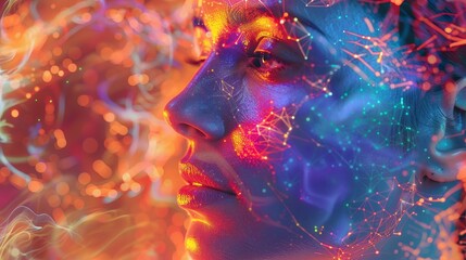 Aufkleber - Considering the role of AI in expanding access to artistic tools and resources  AI generated illustration