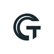 © katsumatakun - letter G and T combine professional logo vector illustration template design