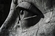 Horus with eyes that are actual windows to different dimensions, overseeing multiple realities at on