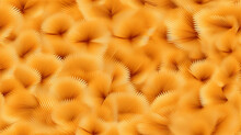 Orange Floral Design,repetitive Tile Background
